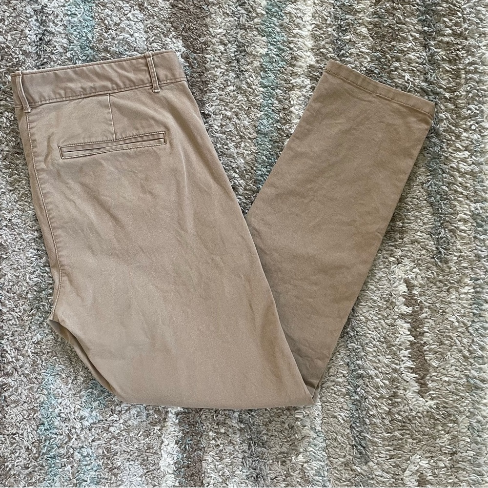 Gap Sz 6 Women’s Skinny Mini Tan Khaki Ankle Pants